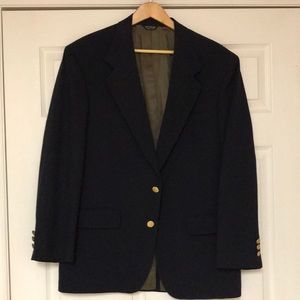 Men’s navy blazer